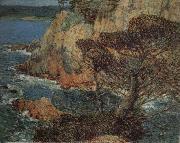 Childe Hassam Point Lobos Carmel oil painting
